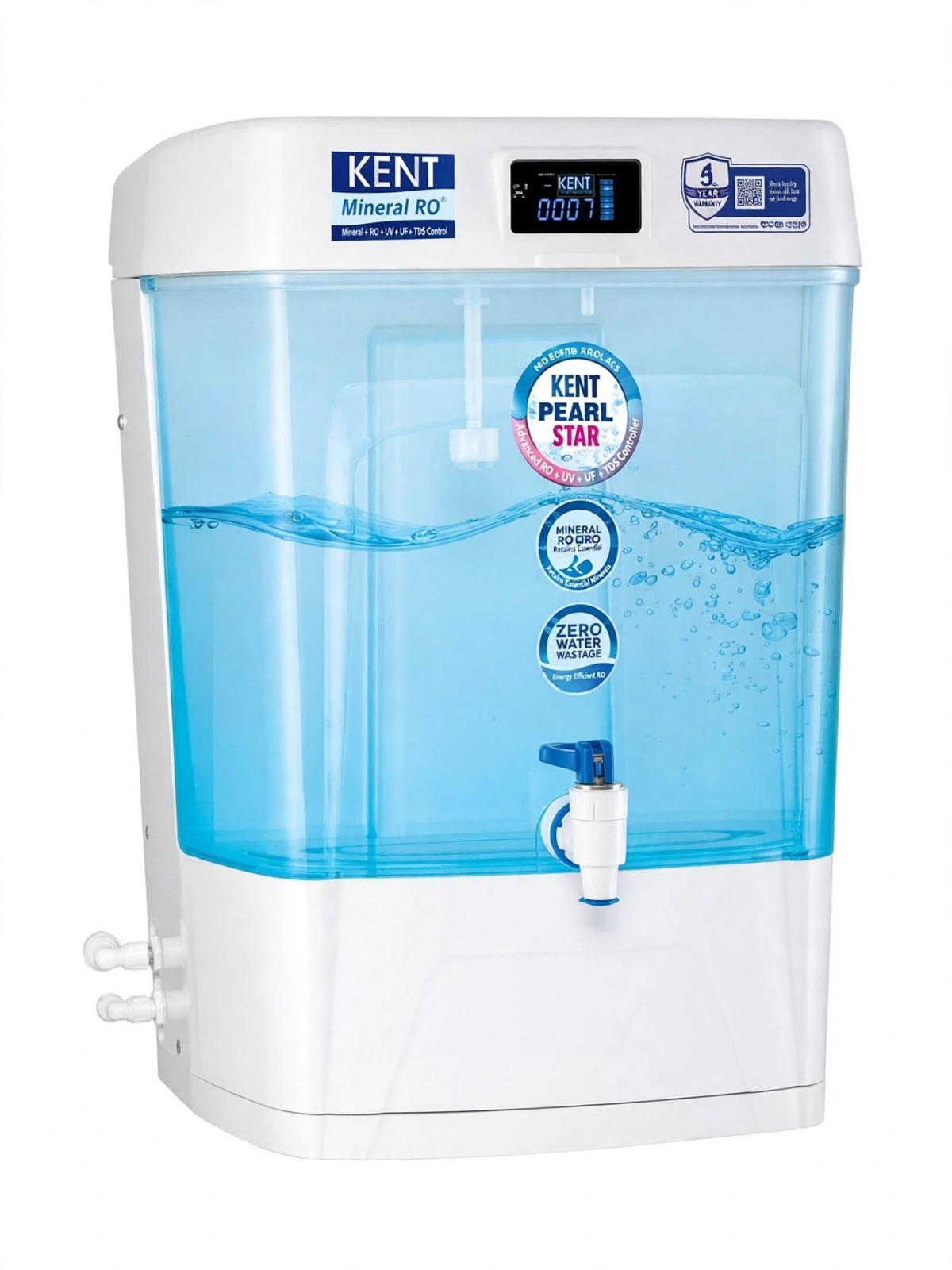 Kent 8 Litre RO UV water purifier with 10 stage purification