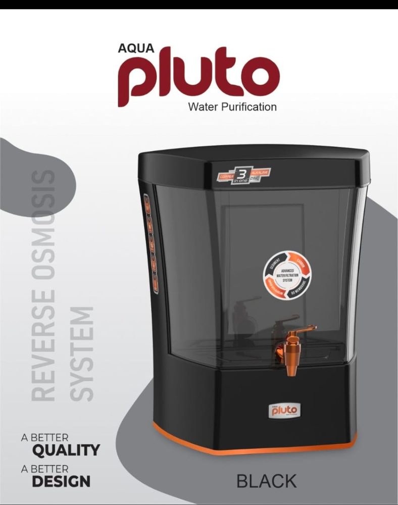 Aqua Pluto Reverse Osmosis system - Black