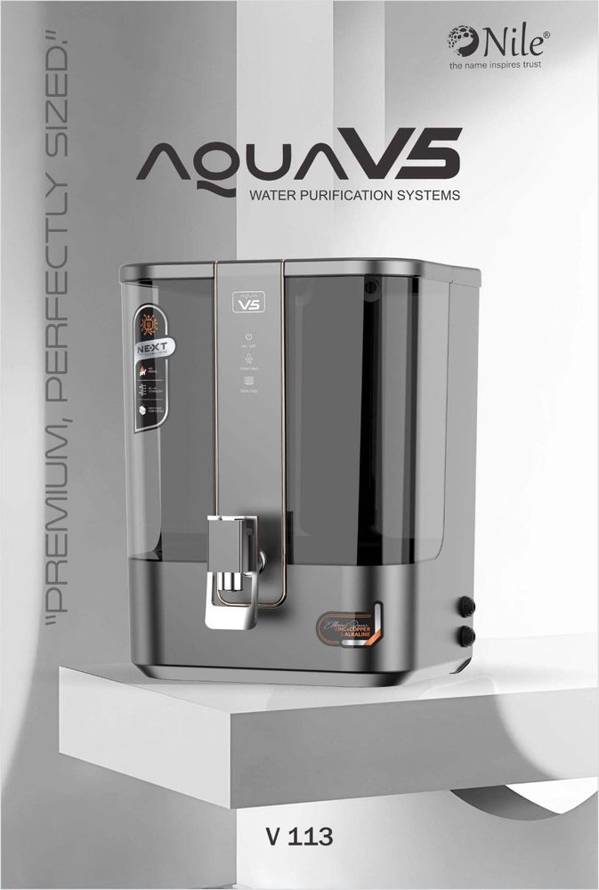 Aqua V5 Premium water purification system - Grey, model V113