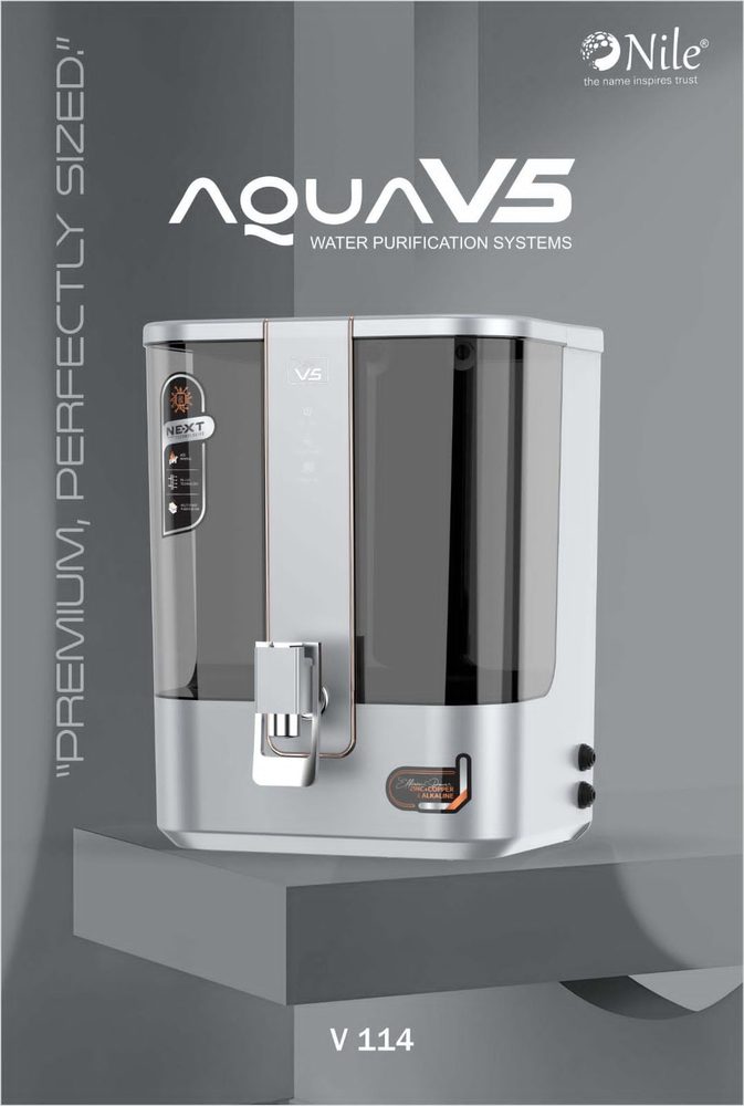 Aqua V5 Premium water purification system - Grey, model V114